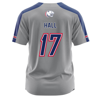 South Alabama - NCAA Softball : Morgan Hall - Grey Jersey-1