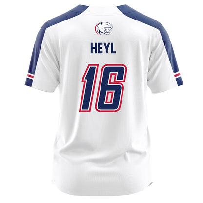 South Alabama - NCAA Softball : Cailyn Heyl - White Jersey-1