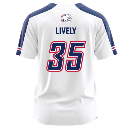 South Alabama - NCAA Softball : Presley Lively - White Jersey-1