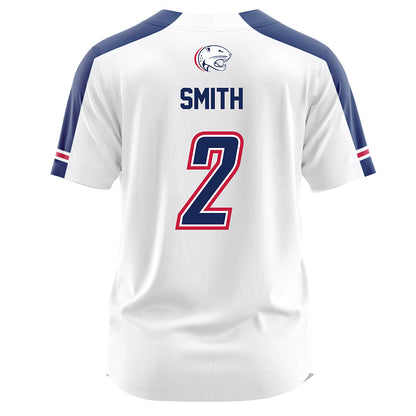 South Alabama - NCAA Softball : Ansleigh Smith - White Jersey-1