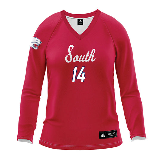 South Alabama - NCAA Women's Volleyball : Charli Pearce - Red Volleyball Jersey-0