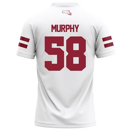 UMass - NCAA Football : Donovan Murphy - White Football Jersey-1