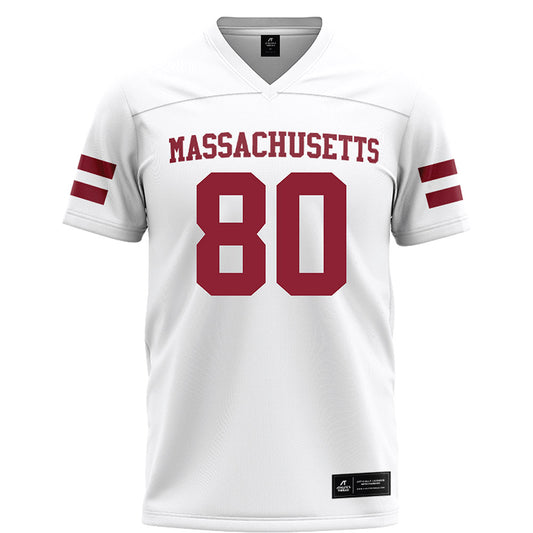 UMass - NCAA Football : Ricardo LaBoy - White Football Jersey-0