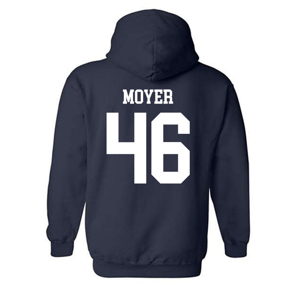 SSU - NCAA Baseball : Evan Moyer - Classic Shersey Hooded Sweatshirt-1