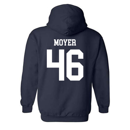 SSU - NCAA Baseball : Evan Moyer - Classic Shersey Hooded Sweatshirt-1