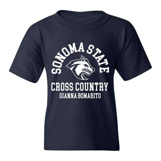 SSU - NCAA Women's Cross Country : Gianna Bomarito - Youth T-Shirt