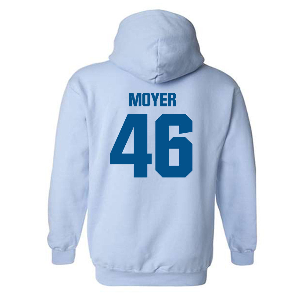 SSU - NCAA Baseball : Evan Moyer - Classic Shersey Hooded Sweatshirt-1