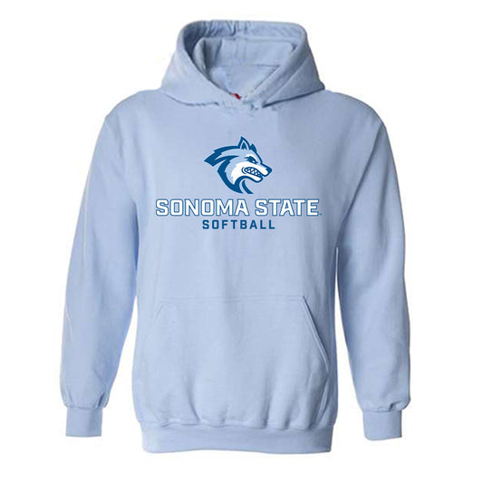 SSU - NCAA Softball : Kaiya Dickens - Classic Shersey Hooded Sweatshirt-0