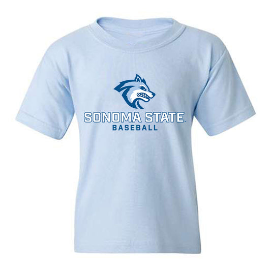 SSU - NCAA Baseball : Evan Moyer - Classic Shersey Youth T-Shirt-0