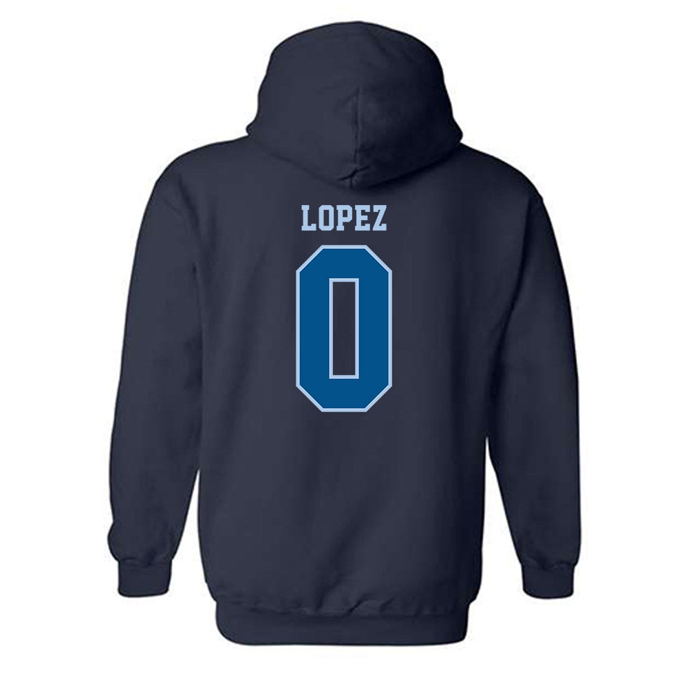  - NCAA Women's Basketball : Alysa Lopez - Classic Shersey Hooded Sweatshirt-1