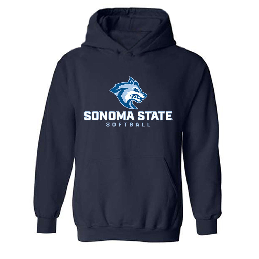 SSU - NCAA Softball : Daniela Luden - Classic Fashion Shersey Hooded Sweatshirt-0