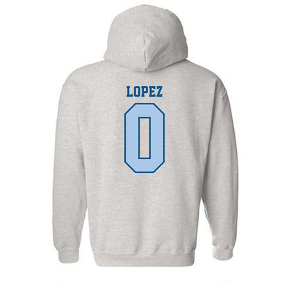  - NCAA Women's Basketball : Alysa Lopez - Classic Fashion Shersey Hooded Sweatshirt-1