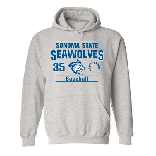 SSU - NCAA Baseball : Marcellus Henry - Hooded Sweatshirt