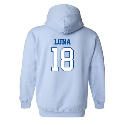 SSU - NCAA Baseball : Herman Luna - Classic Shersey Hooded Sweatshirt-1