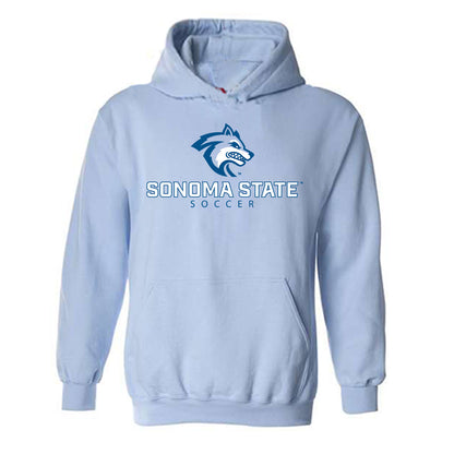 SSU - NCAA Men's Soccer : Christopher De Leon - Classic Shersey Hooded Sweatshirt-0