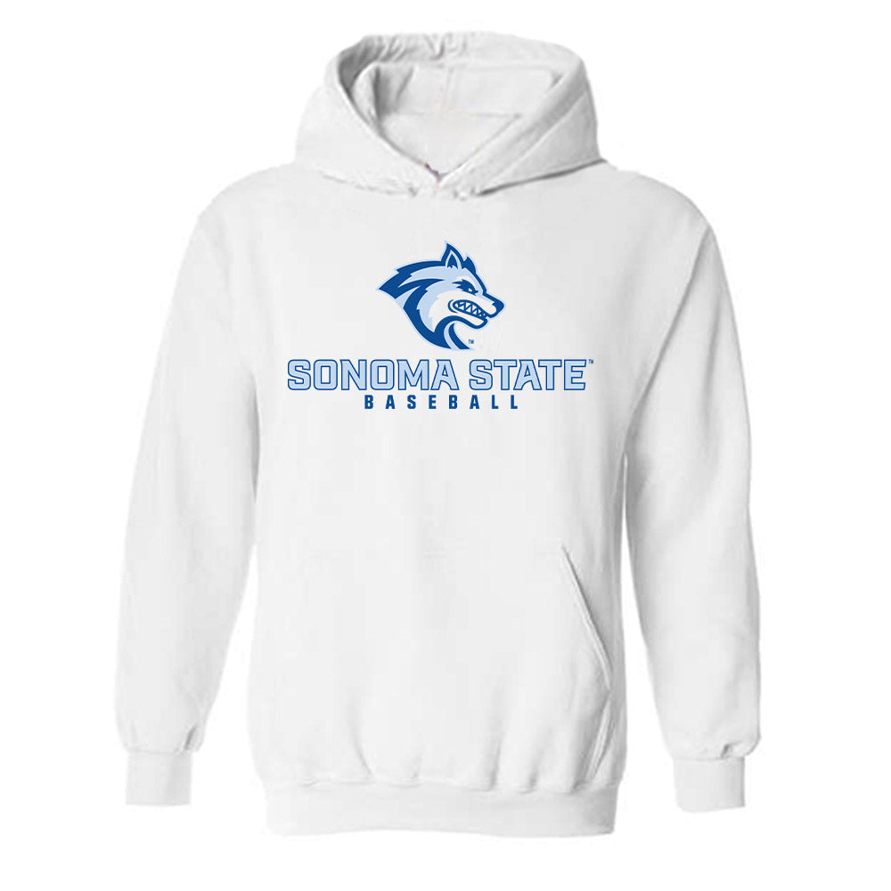 SSU - NCAA Baseball : Herman Luna - Classic Shersey Hooded Sweatshirt-0