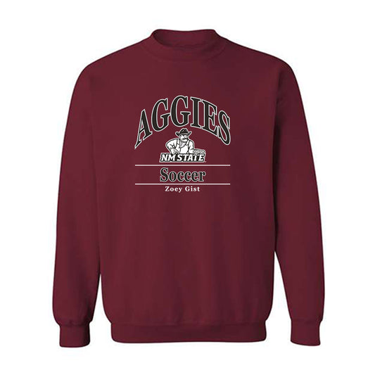 NMSU - NCAA Women's Soccer : Zoey Gist - Classic Fashion Shersey Crewneck Sweatshirt-0