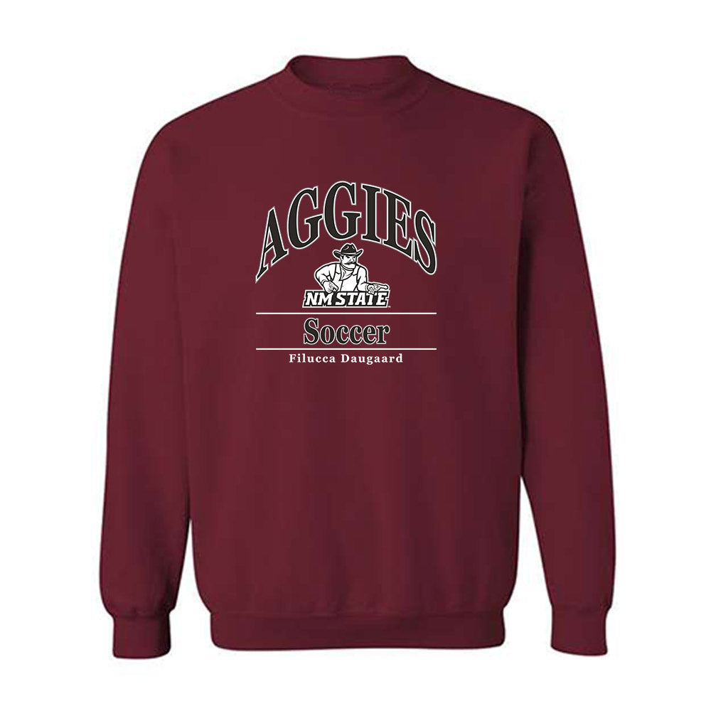 NMSU - NCAA Women's Soccer : Filucca Daugaard - Classic Fashion Shersey Crewneck Sweatshirt-0