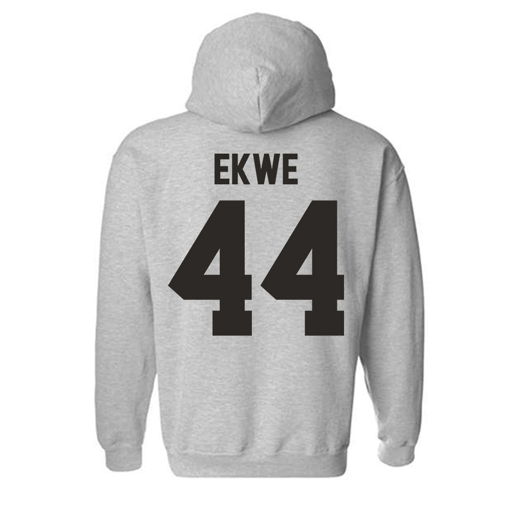 NMSU - NCAA Men's Basketball : Augustine Ekwe - Classic Fashion Shersey Hooded Sweatshirt-1
