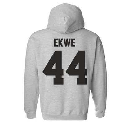 NMSU - NCAA Men's Basketball : Augustine Ekwe - Classic Fashion Shersey Hooded Sweatshirt-1