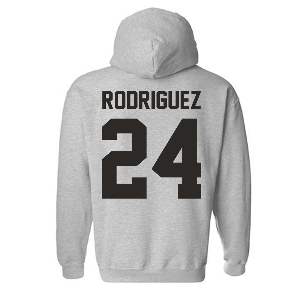 NMSU - NCAA Softball : Zantelle Rodriguez - Classic Fashion Shersey Hooded Sweatshirt-1