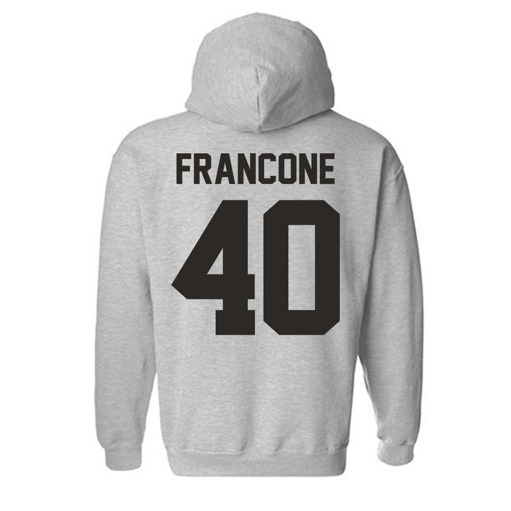 NMSU - NCAA Football : Kyah Francone - Classic Fashion Shersey Hooded Sweatshirt-1