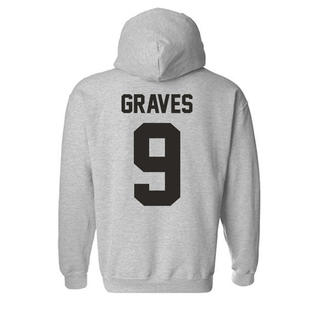 NMSU - NCAA Football : Terrione Graves - Classic Fashion Shersey Hooded Sweatshirt-1