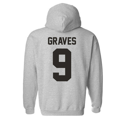 NMSU - NCAA Football : Terrione Graves - Classic Fashion Shersey Hooded Sweatshirt-1