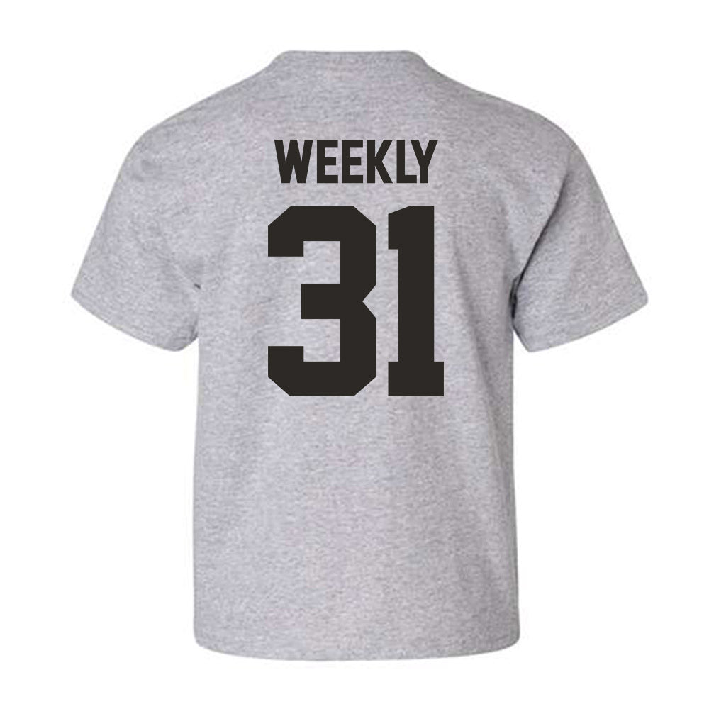 NMSU - NCAA Baseball : Dylan Weekly - Classic Fashion Shersey Youth T-Shirt-1