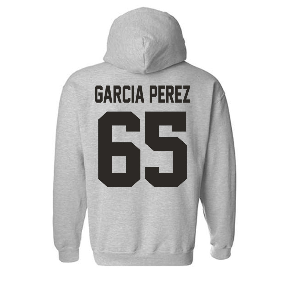 NMSU - NCAA Football : Isaiah Garcia Perez - Classic Fashion Shersey Hooded Sweatshirt-1