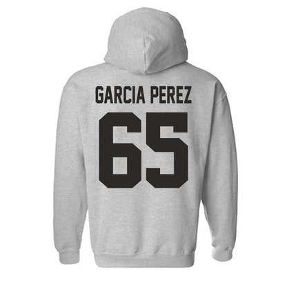 NMSU - NCAA Football : Isaiah Garcia Perez - Classic Fashion Shersey Hooded Sweatshirt-1