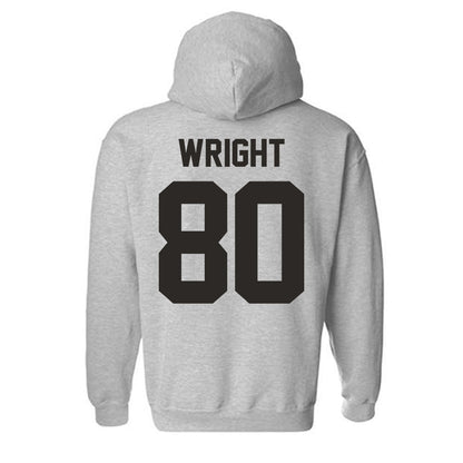 NMSU - NCAA Football : Izeyah Wright - Classic Fashion Shersey Hooded Sweatshirt-1