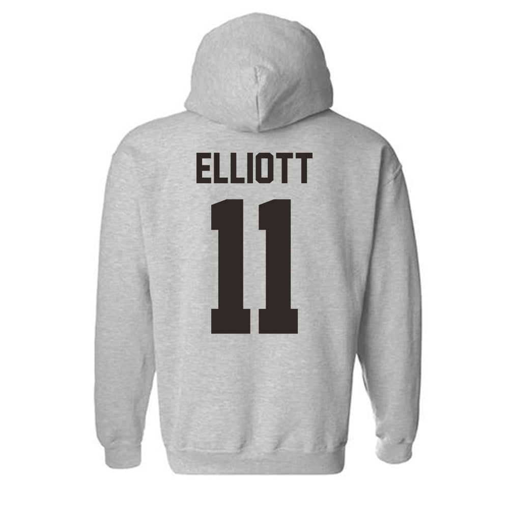 NMSU - NCAA Men's Basketball : Elijah Elliott - Classic Fashion Shersey Hooded Sweatshirt-1