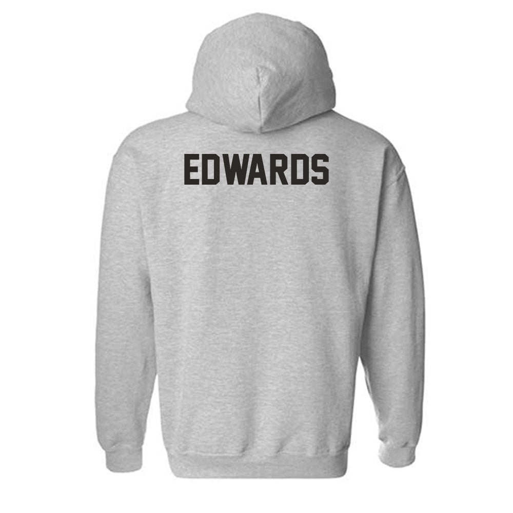 NMSU - NCAA Women's Track & Field : Presley Edwards - Classic Fashion Shersey Hooded Sweatshirt-1