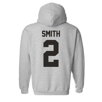 NMSU - NCAA Men's Basketball : Omarr Smith - Classic Fashion Shersey Hooded Sweatshirt-1