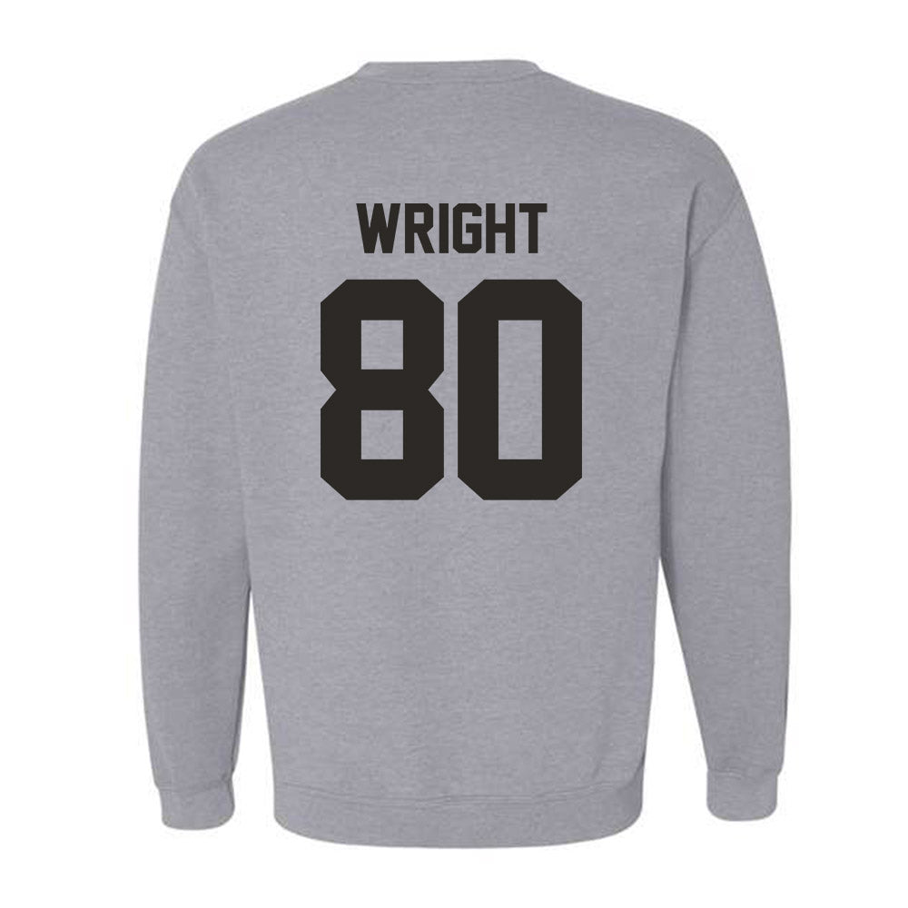 NMSU - NCAA Football : Izeyah Wright - Classic Fashion Shersey Crewneck Sweatshirt-1