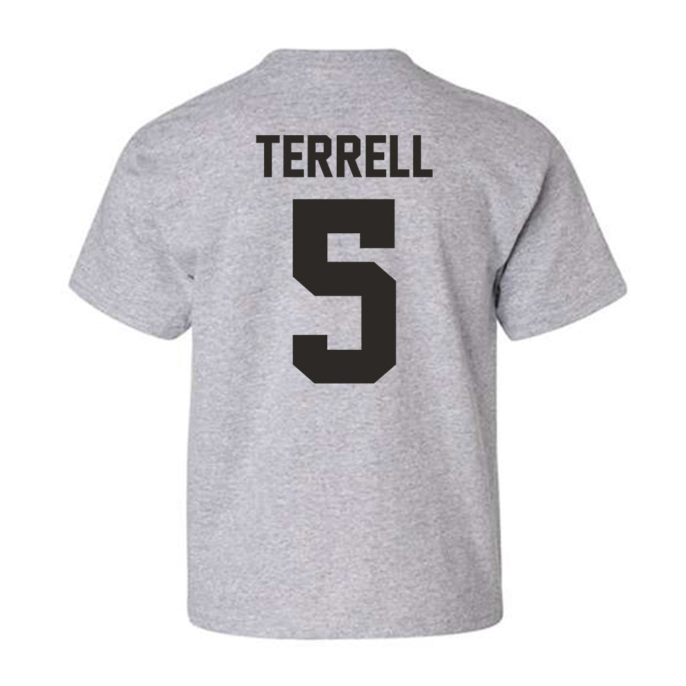 NMSU - NCAA Men's Basketball : Chris Terrell - Classic Fashion Shersey Youth T-Shirt-1