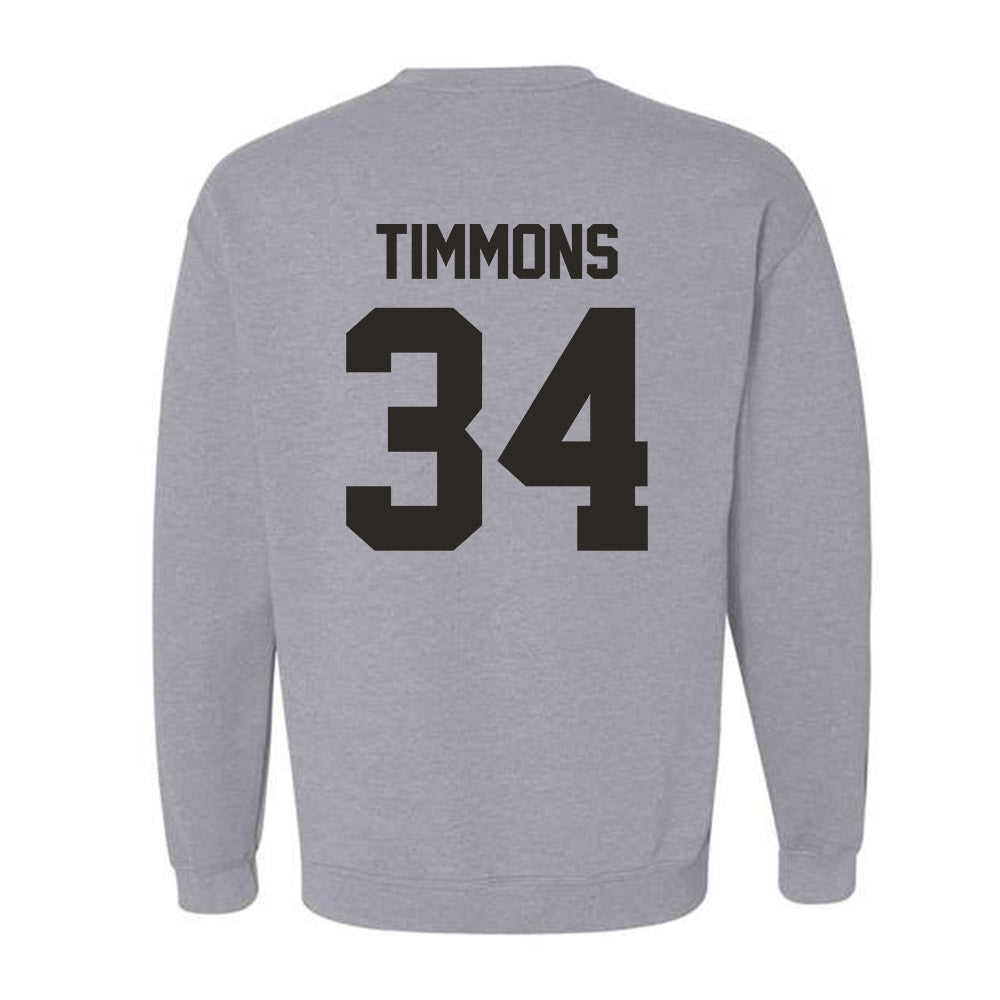 NMSU - NCAA Baseball : Carson Timmons - Classic Fashion Shersey Crewneck Sweatshirt-1