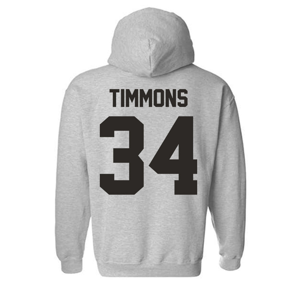 NMSU - NCAA Baseball : Carson Timmons - Classic Fashion Shersey Hooded Sweatshirt-1
