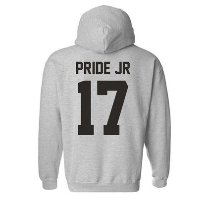 NMSU - NCAA Football : Tj Pride Jr - Classic Fashion Shersey Hooded Sweatshirt-1