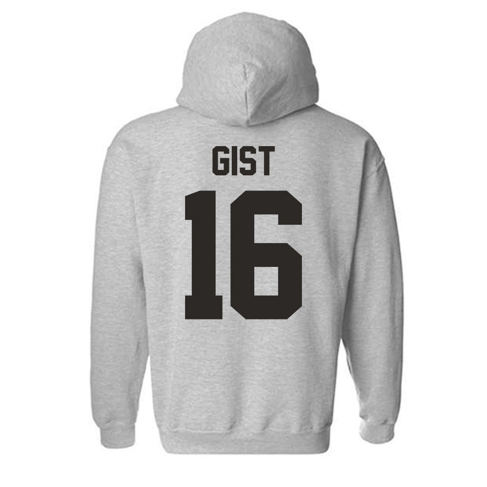 NMSU - NCAA Women's Soccer : Zoey Gist - Classic Fashion Shersey Hooded Sweatshirt-1