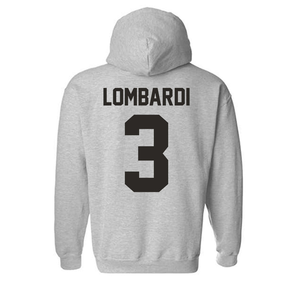 NMSU - NCAA Baseball : Aidan Lombardi - Classic Fashion Shersey Hooded Sweatshirt-1