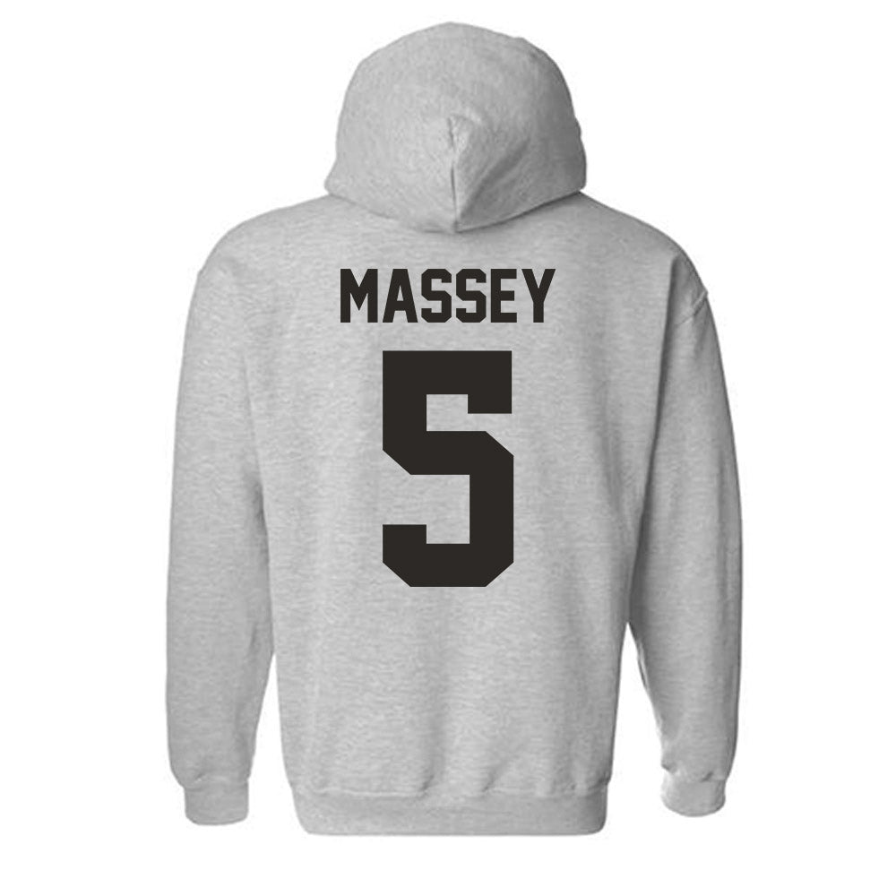 NMSU - NCAA Baseball : Noah Massey - Classic Fashion Shersey Hooded Sweatshirt-1