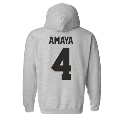 NMSU - NCAA Softball : Karyme Amaya - Classic Fashion Shersey Hooded Sweatshirt-1
