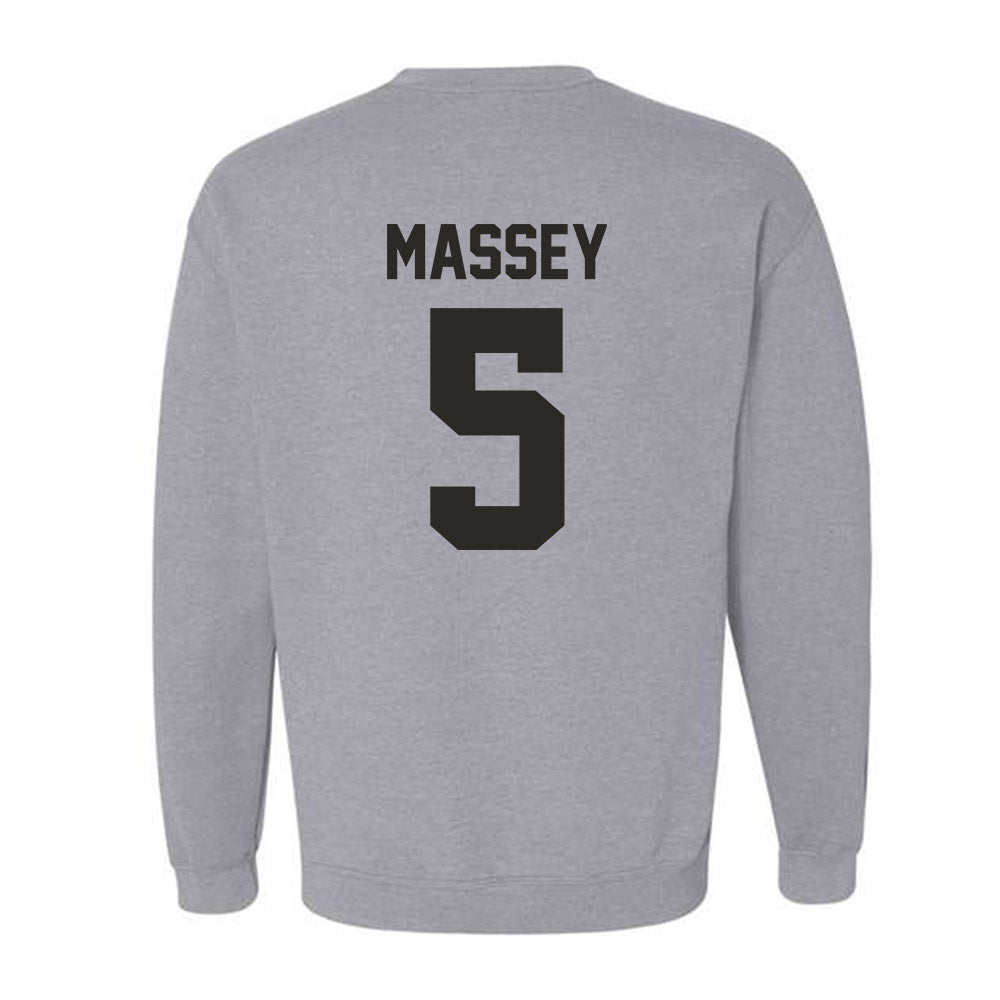 NMSU - NCAA Baseball : Noah Massey - Classic Fashion Shersey Crewneck Sweatshirt-1