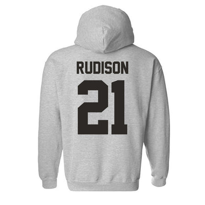 NMSU - NCAA Football : Isaiah Rudison - Classic Fashion Shersey Hooded Sweatshirt-1