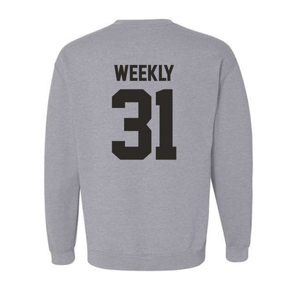 NMSU - NCAA Baseball : Dylan Weekly - Classic Fashion Shersey Crewneck Sweatshirt-1