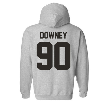 NMSU - NCAA Football : Jordan-Lebron Downey - Classic Fashion Shersey Hooded Sweatshirt-1