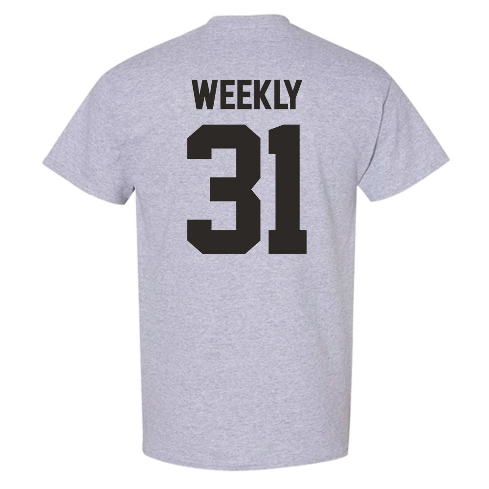 NMSU - NCAA Baseball : Dylan Weekly - Classic Fashion Shersey T-Shirt-1