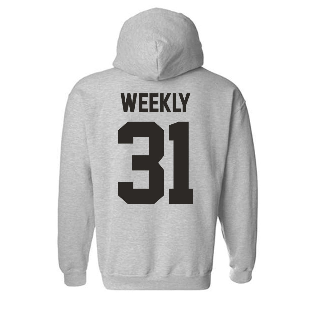 NMSU - NCAA Baseball : Dylan Weekly - Classic Fashion Shersey Hooded Sweatshirt-1